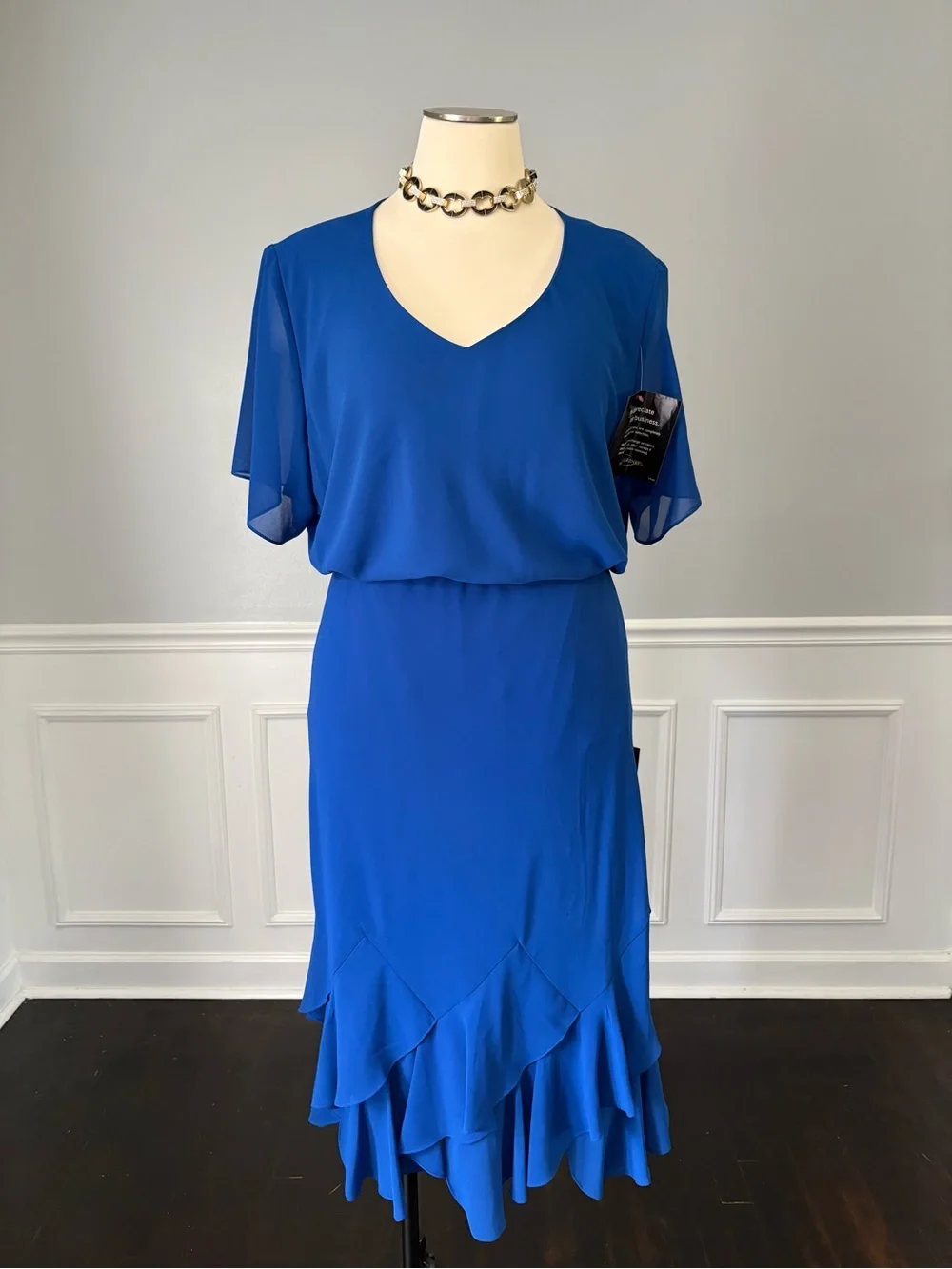 J.B.S. vibrant cobalt